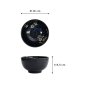 Preview: Rice Bowl Cobalt Blue Sakura, Porcelain, 600 ml, Item No. 22114