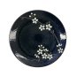 Preview: TDS, Round Plate, Cobalt Blue Sakura, Ø 23.5 cm, Item No. 22115