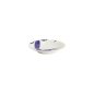 Preview: Plate Kawaii Crab Blue, White, Porcelain, Ø 13.7 cm, Item No. 22126