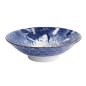 Preview: TDS, Schale, Mixed Bowl Ukiyoe Shunga, Blau/Weiß, Ø 24,5x7,5cm 1400ml, Art.-Nr. 22175