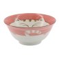 Preview: TDS, Tayo Bowl, Kawaii Cat Neko, Pink, Ø 15 x 7 cm 500 ml - Item No. 2223