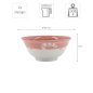 Preview: TDS, Tayo Bowl, Kawaii Cat Neko, Pink, Ø 15 x 7 cm 500 ml - Item No. 2223