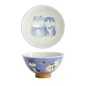 Preview: Kawaii Multi Shiba-Dog ,Ø 11.5x6cm Rice Bowl at Tokyo Design Studio (picture 1 of 6)