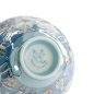 Preview: TDS, Reis-Schale, Kawaii Funny Cat, Blau, Ø 11,5 x 6 cm, 300 ml - Art Nr: 22257