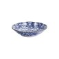 Preview: Pasta Plate Hana Blue Dami Botan, Porcelain, Ø 21 cm, Item No. 22266
