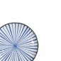 Preview: Plate Natsu Tokusa Blue, White, Porcelain, Ø 16.5 cm, Item No. 22331