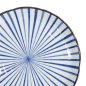 Preview: TDS, Teller, Natsu Tokusa, Ø 24,7 x 3 cm, Blau/Weiß - Art Nr. 22332
