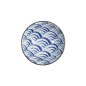 Preview: TDS, Rice Bowl, Natsu Nami, Ø 12 x 6.4 cm, Blue/White - Item No. 22335