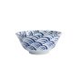 Preview: TDS, Tayo Bowl, Natsu Nami, Blue/White, Ø 15.2 x 6.7 cm - Item No. 22336