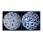 Preview: TDS, Bowls Set, 2-piece set, Mixed Bowls Japan Flower, Ø 19 cm, Item No. 22528