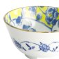 Preview: TDS, Rice Bowl, Botan, Ø12x6.4cm, Yellow/Blue, Item No. 22600