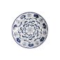 Preview: TDS, Round plate, Tokyo Blue Botan, Ø16.5x2.7cm, Item No. 22613