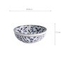 Preview: TDS, Schale, Tokyo Blue Maizuru, Mixed Bowls, Ø20x7,2cm, Art.-Nr. 22618