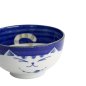 Preview: TDS, Rice Bowl, Kawaii Cat Neko, Blue, Ø 16 cm 800 ml - Item No. 2469