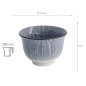 Preview: Tea Cup Sendan Tokusa, Porcelain, 190 ml, Item No. 2566