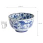 Preview: TDS, Bowl, Japan Flower, Ø 13 x 7.8 cm 550 ml, Item No. 2722