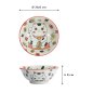 Preview: Ramenschale Kawaii Lucky Cat Neko Rot, Porzellan, Ø 20,8 cm, Art.-Nr. 33011