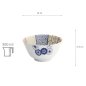 Preview: TDS, Rice Bowl, Mino Shozui, Navy, Ø 12 x 6.4 cm 300 ml, Item No. 33024