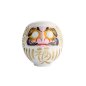 Preview: Daruma White, Papier-mâché, 9 cm, Item No. 33038