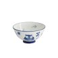Preview: TDS, Rice Bowl, Kawaii, Owl, Blue/White, Ø 11.5x6cm 300ml, Item No. 33207