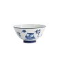 Preview: TDS, Rice Bowl, Kawaii, Owl, Blue/White, Ø 11.5x6cm 300ml, Item No. 33207