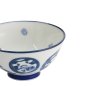 Preview: TDS, Reis-Schale, Kawaii, Daruma, Blau/Weiß, Ø 11,5x6cm 300ml,  Art Nr. 33209