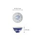 Preview: Schale Kawaii Fish Dunkelblau, Porzellan, 300 ml, Art.-Nr. 33213