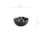 Preview: TDS, Bowl, Onyx Noir, Mermaid Design, Ø 9 x 3 cm, Item No. 33219