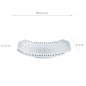 Preview: TDS, Rechteckiger Teller, Melamine Tokusa, 15,8x11,5x2,3cm, Art.-Nr. 33276