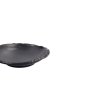 Preview: Plate Iwate Black, Melamine, Ø 18.5 cm. Height 4.5 cm, Item No. 33282