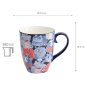 Preview: TDS, Mug, Kawaii Daruma Lucky Cat,  W/ Giftbox, Ø8.5x10.2cm 380ml , Item No. 33355