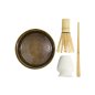 Preview: TDS, Matcha Giftset, Green/Brown, 4-Piece set, Ø 12x7.5cm, Item No. 33412