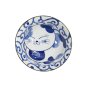 Preview: TDS, Tayo Bowl, Kawaii Cat Neko, Blue, Ø 14.9x6.7cm 500ml, Item No. 33414