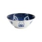 Preview: TDS, Ramen Bowl, Kawaii Cat Neko, Blue, Ø 19.7x7.5cm 1000ml, Item No. 33419