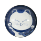Preview: TDS, Ramen Bowl, Kawaii Cat Neko, Blue, Ø 19.7x7.5cm 1000ml, Item No. 33419