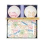 Preview: TDS, Sushi Set, Kawaii Animals, Geschenkset, 4-tlg. mit Essstäbchen, Art.-Nr. 33480
