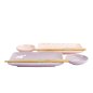 Preview: TDS, Sushi Set, Kawaii Rabbit Cat, Giftset, 4-piece set with Chopsticks, Item No. 33483