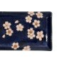 Preview: TDS, Rechteckiger Teller, Sakura, Navy, 28,5x12,5cm, Art.-Nr. 33490