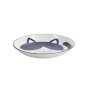Preview: TDS, Round Plate, Kawaii Cat Neko, Ø 16.7x2.8cm, Item No. 33494