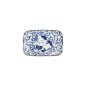 Preview: Rectangular Plate Kawaii Cat Neko E Blue, White, Porcelain, 16.3 × 10.2 cm, Item No. 33498