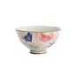 Preview: TDS, Rice Bowl, Kawaii Origami Crane, Ø 11.5x6cm 300ml, Red, Item No. 33591