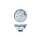 Preview: Bowl Kawaii Cat Blue, Porcelain, 300 ml