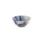 Preview: Tayo Bowl Kawaii Wave Cat Blue, Red, Porcelain, Ø 15 cm, Item No. 33598