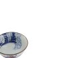 Preview: Tayo Bowl Kawaii Wave Cat Blue, Red, Porcelain, Ø 13 cm, Item No. 33599