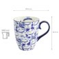 Preview: TDS, Mug, Kawaii Blue Maneko Mug in Giftbox, Ø 8.5x10.2cm, 340 ml, Item No. 33612