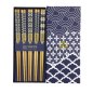 Preview: TDS, Chopstick Giftset of 5, Blue Wave, Art.-Nr. 33641