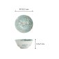 Preview: Tayo Bowl Fujisakura, Porcelain, 500 ml, Item No. 33705