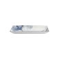 Preview: Sushi Plate Hokusai Blue, White, Porcelain, 23.2 × 11.5 cm, Item No. 33732