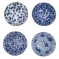 Preview: TDS, Tayo Schale Geschenkset, 4-tlg., Mixed Bowls, Blau/Weiß, Ø 15x7cm 500ml , Art.-Nr. 33747
