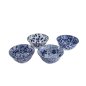 Preview: TDS, Tayo Schale Geschenkset, 4-tlg., Mixed Bowls, Blau/Weiß, Ø 15x7cm 500ml , Art.-Nr. 33747